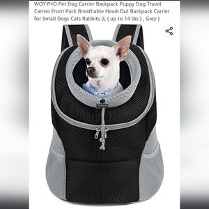 NEW!! Pet carrying backpack